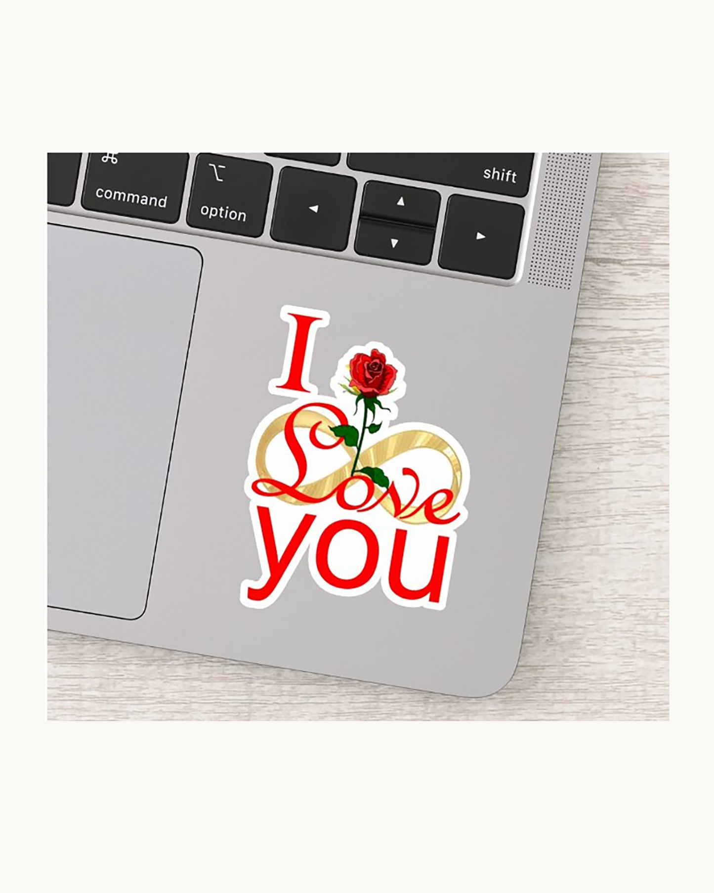 Infinity Love Red & Yellow Rose Mix Sticker-Pack