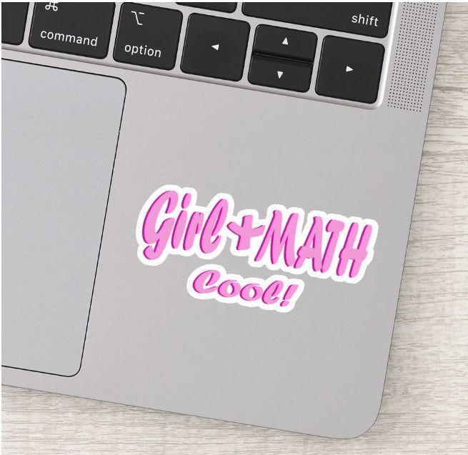 Girl + Math Cool Sticker Pack