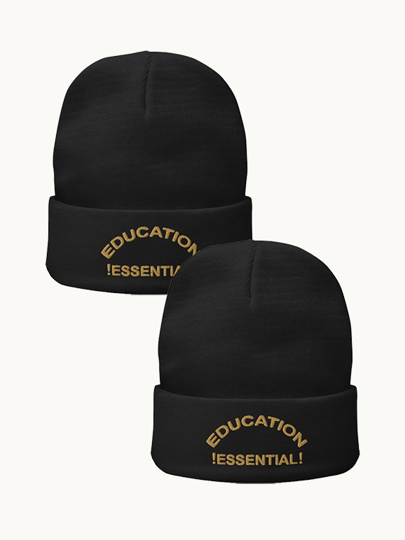 Education Essential Embroidered Beanie