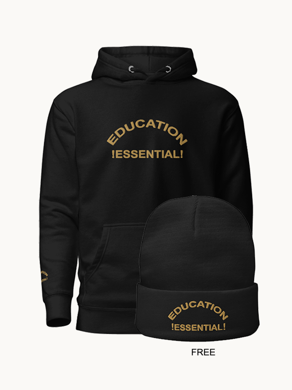 Education Essential Embroidered Hoodie