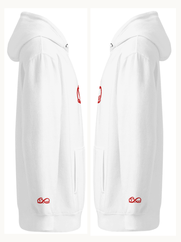 Infinity Love Embroidered Unisex Hoodie