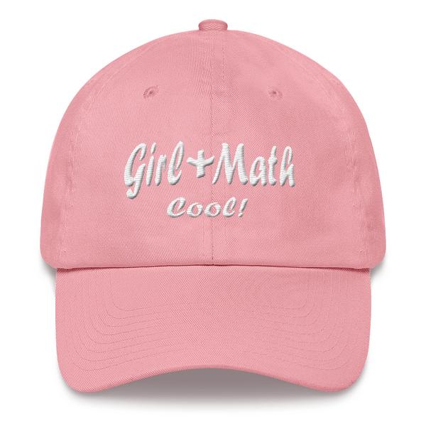 Girl + Math Cool! Embroidered Hat