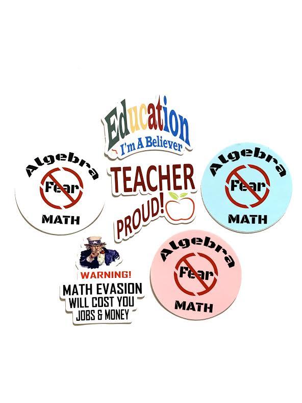 STICKERS – Math Proud
