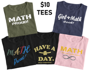 MathProud - Math = Love +Art + Shirts + Gifts Beauty + Wonder + Smiles ...