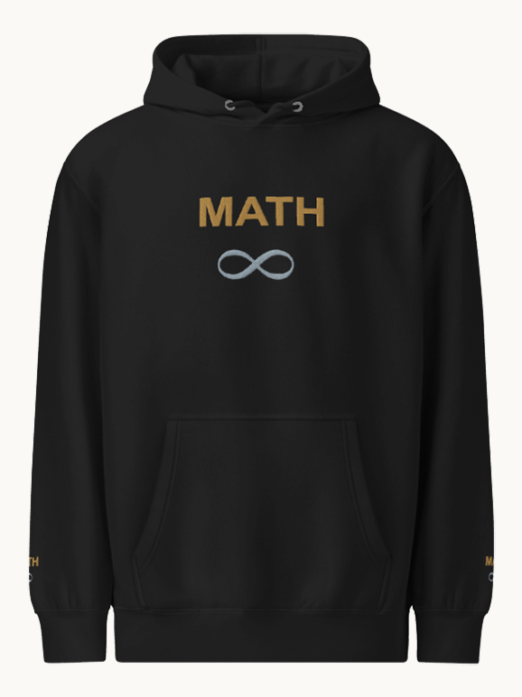 2 math infinity hoodie