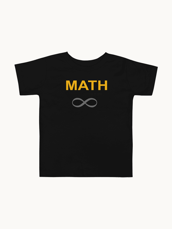 Toddler, MATH Infinity Unisex Tee