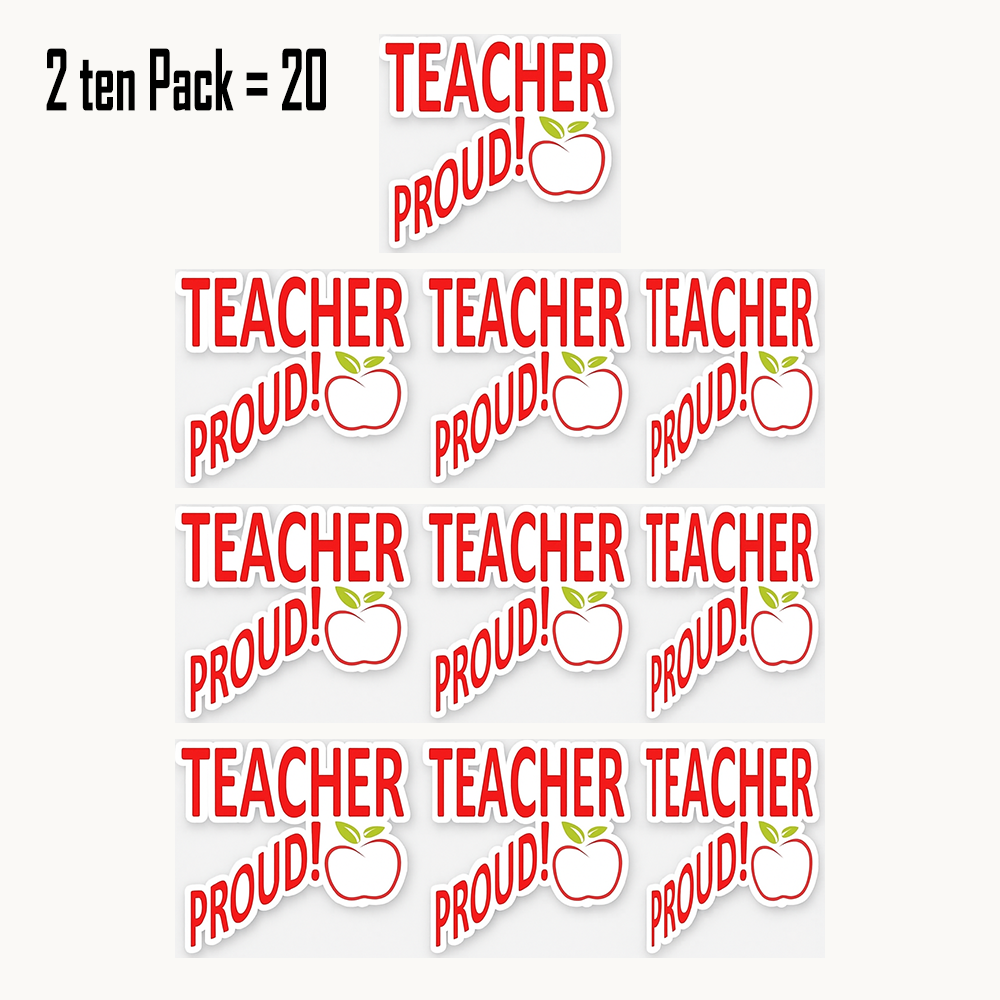 Teacher Proud Sticker Packs