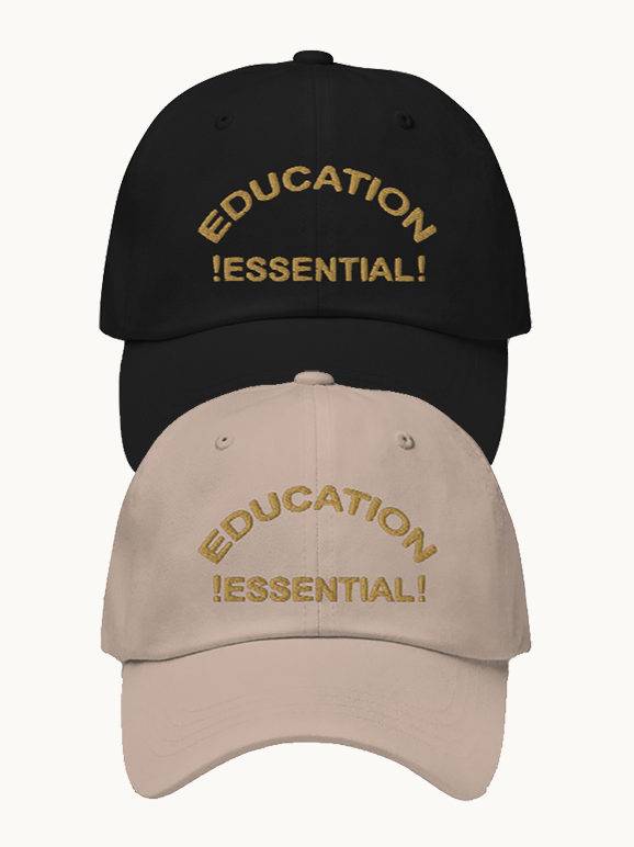 Education Essential Embroidered Hat Pack