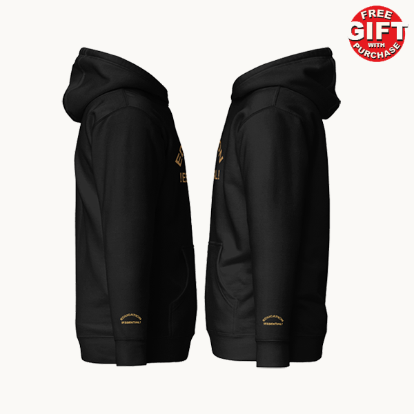 Education Essential Embroidered Hoodie + Free Pi Tee