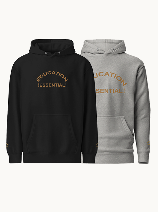 Education Essential Embroidered Unisex Hoodie