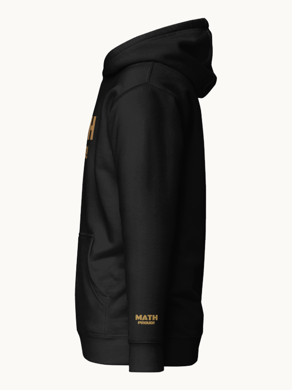 Math Proud Embroidered Hoodie