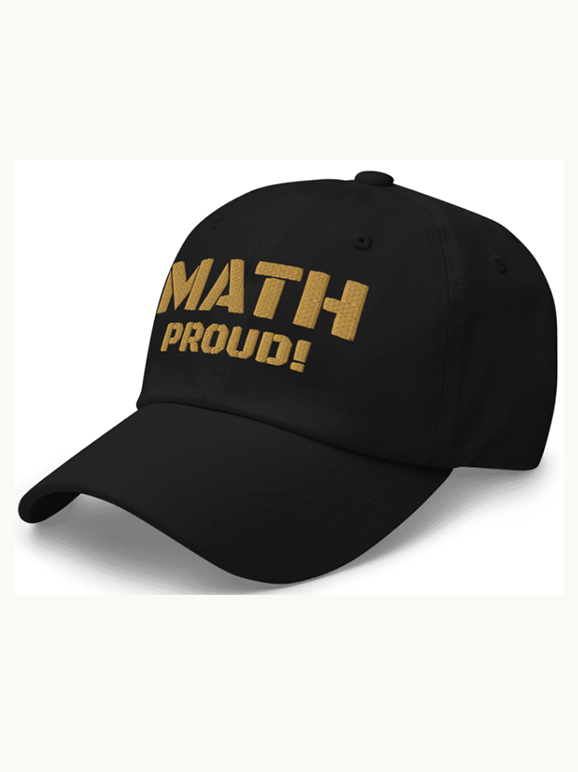 Math Proud! Embroidered Hat