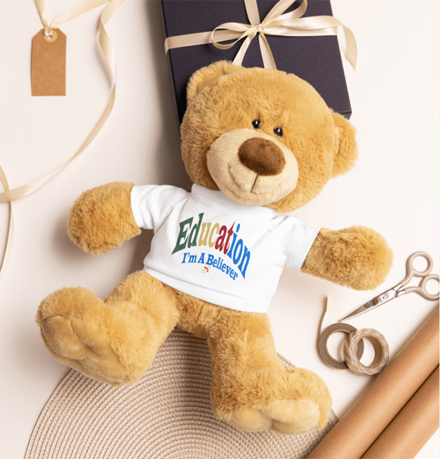 Education Believer Teddy Bear