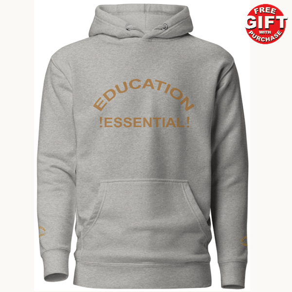 Education Essential Embroidered Hoodie + Free Pi Tee