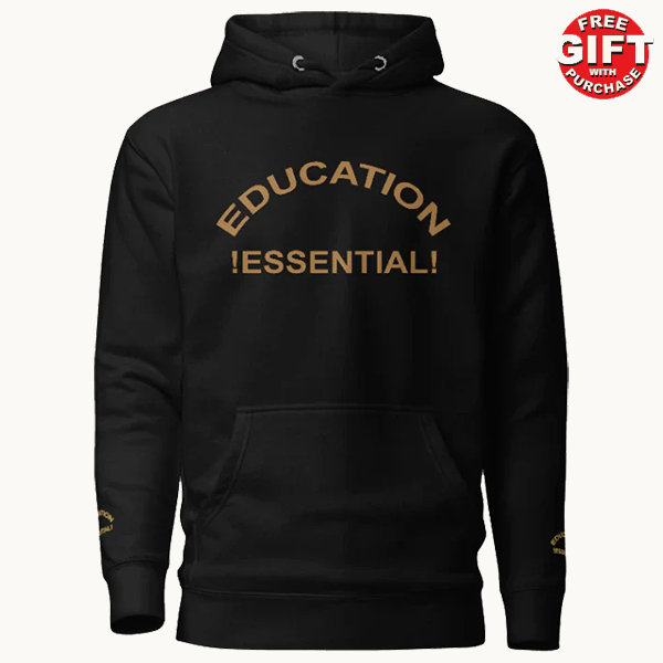 Education Essential Embroidered Hoodie + Free Pi Tee