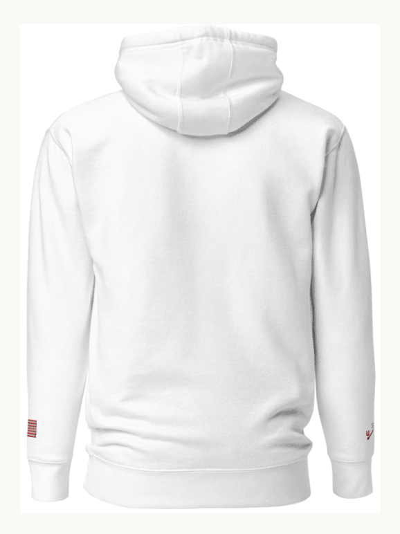 LA28 Olympic Embroidered Hoodie - White