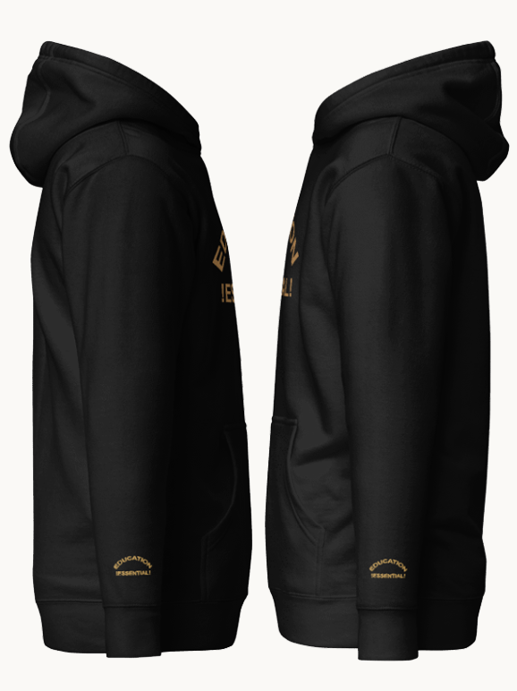 Education Essential Embroidered Hoodie + Free Beanie