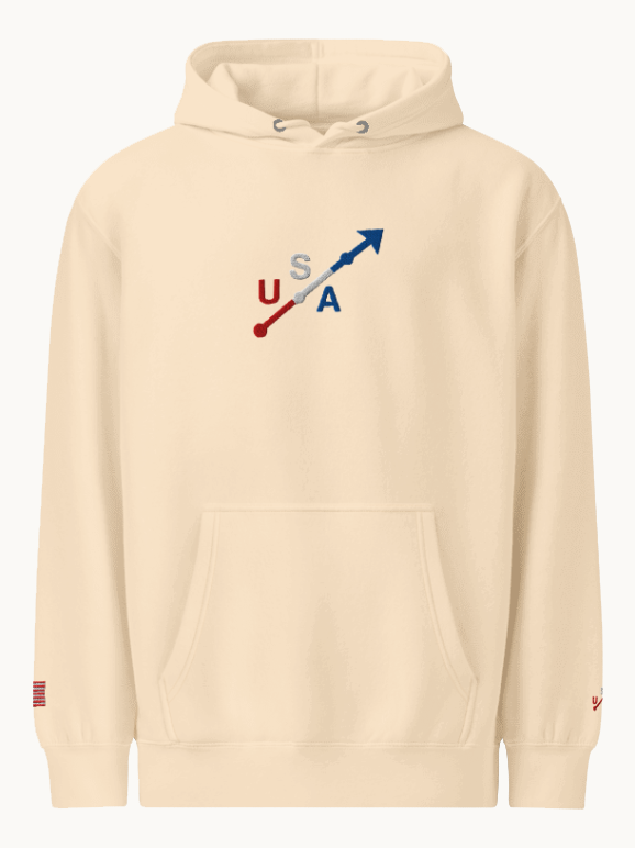 USA Embroidered Hoodie
