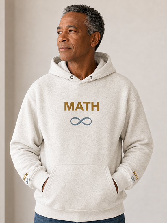 2 math infinity hoodie