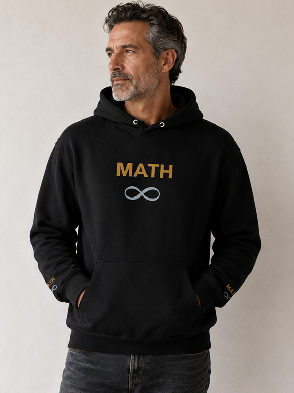 2 math infinity hoodie