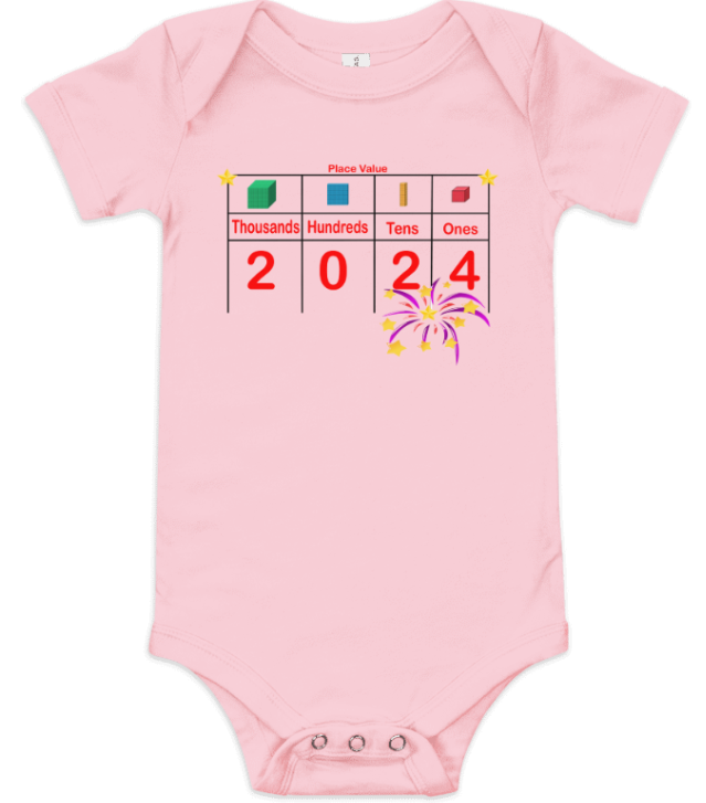 BABY, PLACE VALUE 2024 BODYSUIT