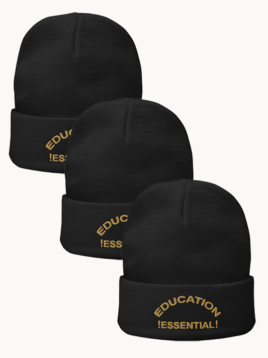 Education Essential Embroidered Beanie