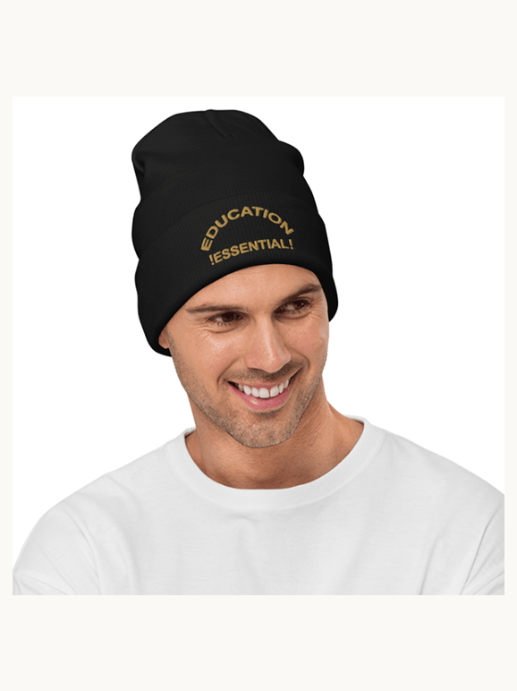 Education Essential Embroidered Beanie