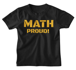 Toddler, Math Proud! Unisex Tee