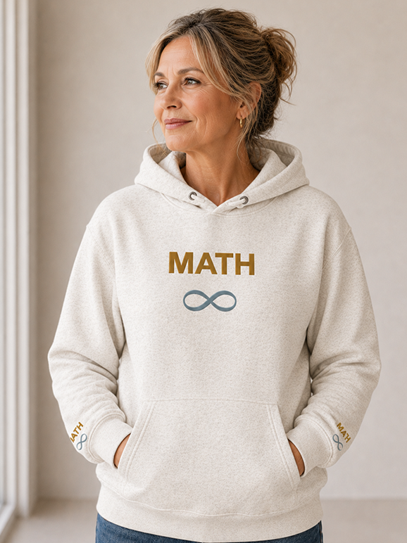 2 math infinity hoodie