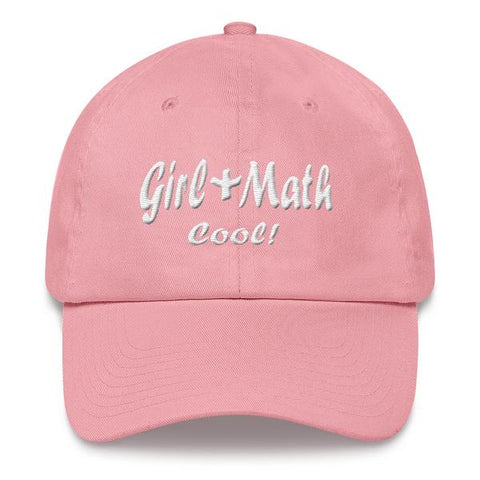 GIRL + MATH COOL! DAD CAP