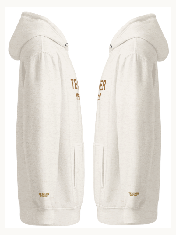 Teacher Proud! Embroidered Hoodie