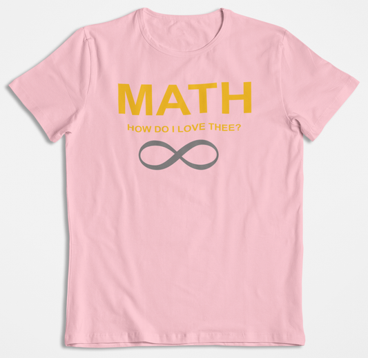 Toddler, MATH Infinity Unisex Tee