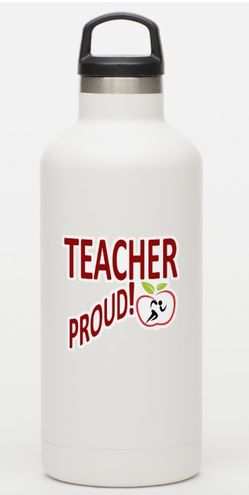 PE TEACHER PROUD! VINYL STICKER