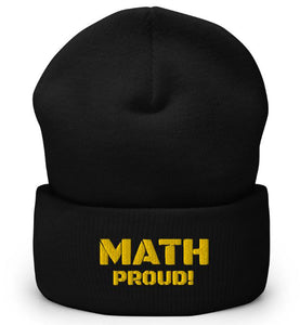 Math Proud! Embroidered Beanie