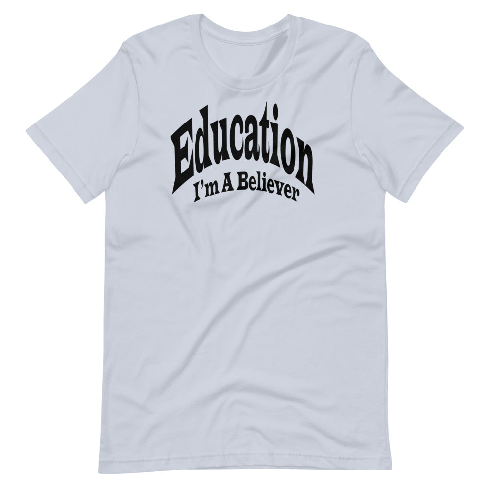 Education I'm A Believer Tee ❤️🤍💙 Set of 3 Tees